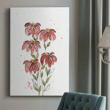 Watercolor Blooms II Premium Gallery Wrapped Canvas - Ready To Hang - 24X36英寸 - 查看 11