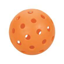 1入戶外訓練醃黃瓜球，40孔戶外醃黃瓜球，耐用，彈性強，適用於運動訓練練習，中空醃黃瓜球 - 藍色 - 查看 14