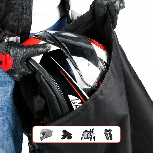 AD Motorbike Helmet Bag Waterproof Combination Lock Anti-Theft Luggage Storage Bag Rider Portable Travel Motorcycle Equipments Bag