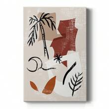 Soft Palms I Premium Gallery Wrapped Canvas - Ready To Hang