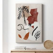 Soft Palms I Premium Gallery Wrapped Canvas - Ready To Hang