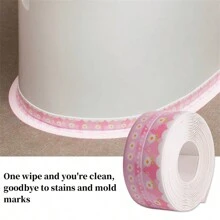 1/2/4 stuks kitstrip, geschikt voor keuken en badkamer, schimmelwerende kittape, waterdichte kitsticker voor toilet, decoratief, gemakkelijk schoon te maken, effectief tegen olie, vocht en schimmel, willekeurig patroon, stickers, muurstickers, vinylstickers voor huisdecoraties, lentedecoratie-artikelen verfrissen uw huis, Rama decoratiestickers - Veel kleurig - Bekijken 14