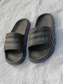 Chinelo Slide Nuvem Masculino EVA Ortopédico Leve Confortável Textura