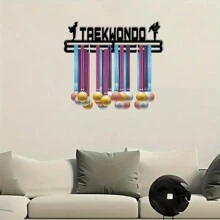 1pc Taekwondo Medal Display Hanger, Wall Mounted Medal Storage Rack, Exquisite Gift For Taekwondo Enthusiasts
