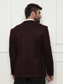 Men Blazers - Màu Đỏ Sâu - Xem 3