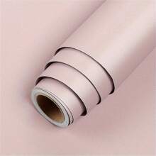 1 Roll Frosted Self-Adhesive Contact Paper, Removable & Easy Installation, Oil-Proof, Suitable For Dormitory/Bedroom Wallpaper, Vinyl Contact Paper