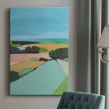 Bright Colored Countryside II Premium Gallery Wrapped Canvas - Ready To Hang - 24X36INCH - View 6