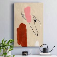 Terra Rosa Abstract I Premium Gallery Wrapped Canvas - Ready To Hang - 8X12英寸 - 查看 9
