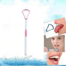 1/2/4PCS Tongue Scraper, 100% Fresher Tongue Tools, Healthy Oral Hygiene Brushes, Sweeper Sets, Bad Breath Cure Tools - Multicolor - View 13