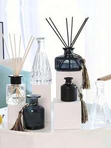 10入組浴室香氛棒，白色芦蘭室內香薰棒 - 彩色 - 查看 3