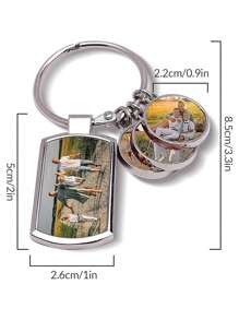 Double Side Custom Keychain With Picture,Personalized Photo Key Chain,Customized Couple Photo Acrylic Keychains,Customizable Bag Charms,Purse Charms,Purse Charms For Handbags,Keychains For Women/Men,Birthday Gifts,Anniversary,Bedroom Decoration,Girlfriend,Boyfriend,Friends,Family,Students,Mother,Unique Gifts,Warm Ambience,Fall Decor,Office Decor,Elegant Living - Colorful - View 5