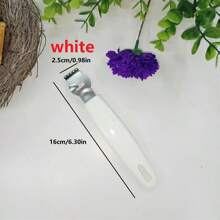 1pc Stainless Steel Lemon Zester Grater - Kitchen Tool For RestaurantQuality Citrus Zesting