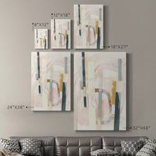 Melon Litmus III Premium Gallery Wrapped Canvas - Ready To Hang - 24X36INCH - View 4