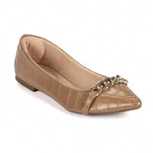 Women Flats - Màu be - Xem 2
