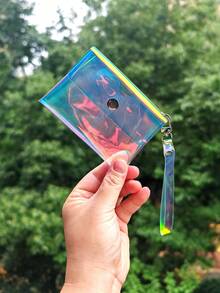 1 个 PVC 材质储物袋，适合日常使用存放银行卡、现金、珠宝等。 - 雙層錢包 - 查看 5