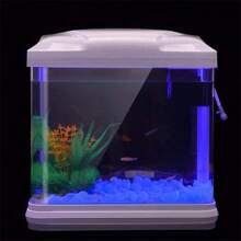 100/200/300 piezas de rocas para acuario iluminadas en azul, guijarros luminosos adecuados para jardines/peceras/acuarios/macetas de plantas/paseos de bonsáis/entradas de vehículos - Multicolor - Ver 4