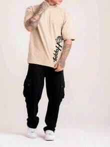 Men T-Shirts - 米色 - 查看 6