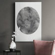 Graphite Moon II Premium Gallery Wrapped Canvas - Ready To Hang - 24X36INCH - View 5