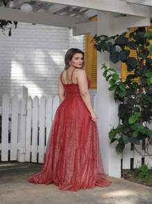 Bridesmaid Dresses - 亮橙色 - 查看 2