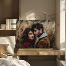 Customized Metal Photo Printing, Personalized Photo Frame, Unique Gift For Mother's Day, Father's Day, Birthday, Anniversary, Graduation, Wedding, Boyfriend, Girlfriend, Dad, Mom, Family, Friends, Home Wall Decor, Gallery Wall, Aesthetic Home - Silver - View 10