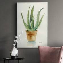 Succulent IV Premium Gallery Wrapped Canvas - Ready To Hang - 18X27INCH - Xem 3