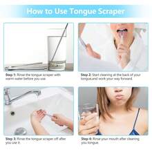 Raspa Lengua,limpiador Lingual,limpia Lenguas,5pzs Oral Kit - Multicolor - Ver 4