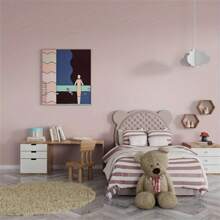 1 Roll Frosted Self-Adhesive Contact Paper, Removable & Easy Installation, Oil-Proof, Suitable For Dormitory/Bedroom Wallpaper, Vinyl Contact Paper