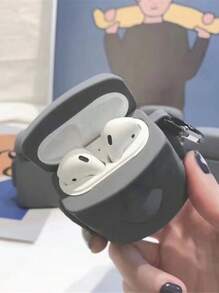 Vỏ tai nghe Apple Stone Man - Tiện lợi khi mang theo hàng ngày - Xám - Xem 2