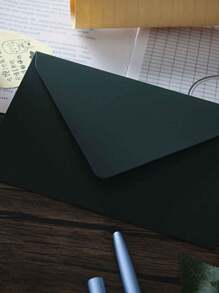 Bộ 32 chiếc, Bộ phong bì & văn phòng phẩm màu xanh đậm cảm ứng, bao gồm 6 phong bì, 6 con dấu sáp và 20 tờ giấy, dành cho các bữa tiệc thời trang, sinh nhật và thiệp mời - Nhiều màu - Xem 5