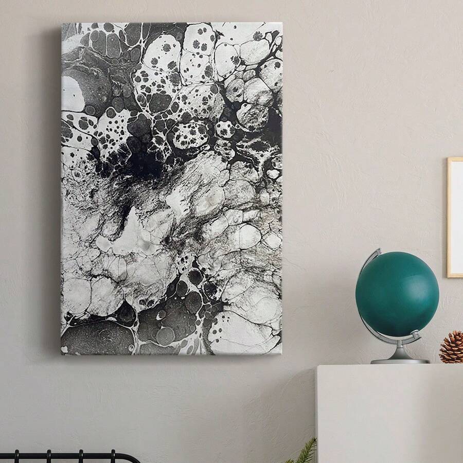 Marbling IX Premium Gallery Wrapped Canvas - Ready To Hang
