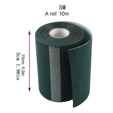Ruban de jointure d'herbe artificielle de 10m pour pelouse, ruban vert de fixation de tapis d'herbe synthétique sans colle pour connecter les pelouses de jardin