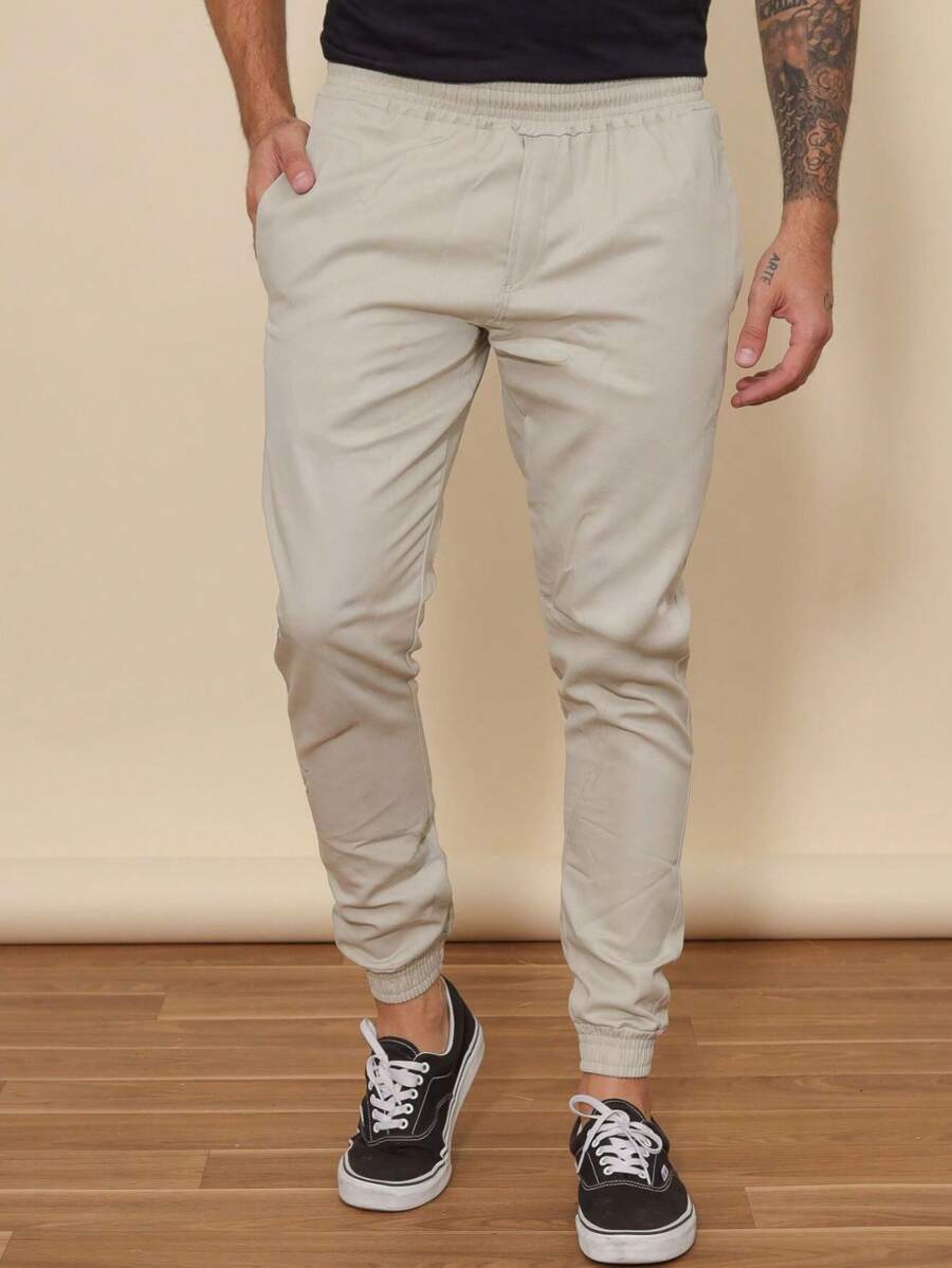 Men Jeans - 淺色水洗藍 - 查看 1