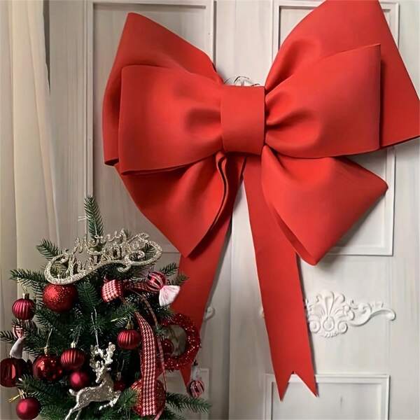 1 pieza Cinta rosa DIY con decoración roja para exhibición de tienda, arco de boda, fiesta de cumpleaños, Día de San Valentín, Navidad, graduación, decoración de puerta, pared y hogar, decoración de fiesta temática