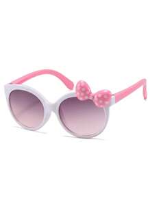 1 pieza Gafas con lazo adorables para niños, aptas para verano, juegos al aire libre, fotografía, uso diario y regalos para fiestas, adecuadas tanto para niños como para niñas - Multicolor - Ver 10