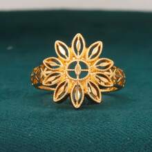 Collar en forma de estallido de girasol con flecos, chapado en oro de 18K + Juego de regalo de lujo de 5 piezas de aleación de cobre en dorado champán con estilo dubái para novias, bodas y día de San Valentín para damas