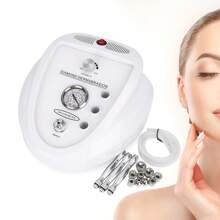 Dispositivo de microdermoabrasión 3 en 1, dispositivo de rejuvenecimiento de la piel con microdermoabrasión de diamante para uso doméstico, facial, equipo de salón de belleza - Blanco - Ver 1