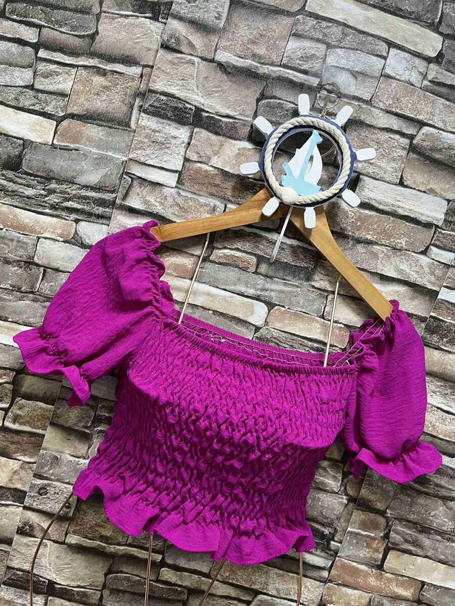 Women Tops - Màu tím  Violet - Xem 1