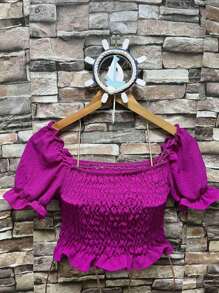 Women Tops - Màu tím  Violet - Xem 2