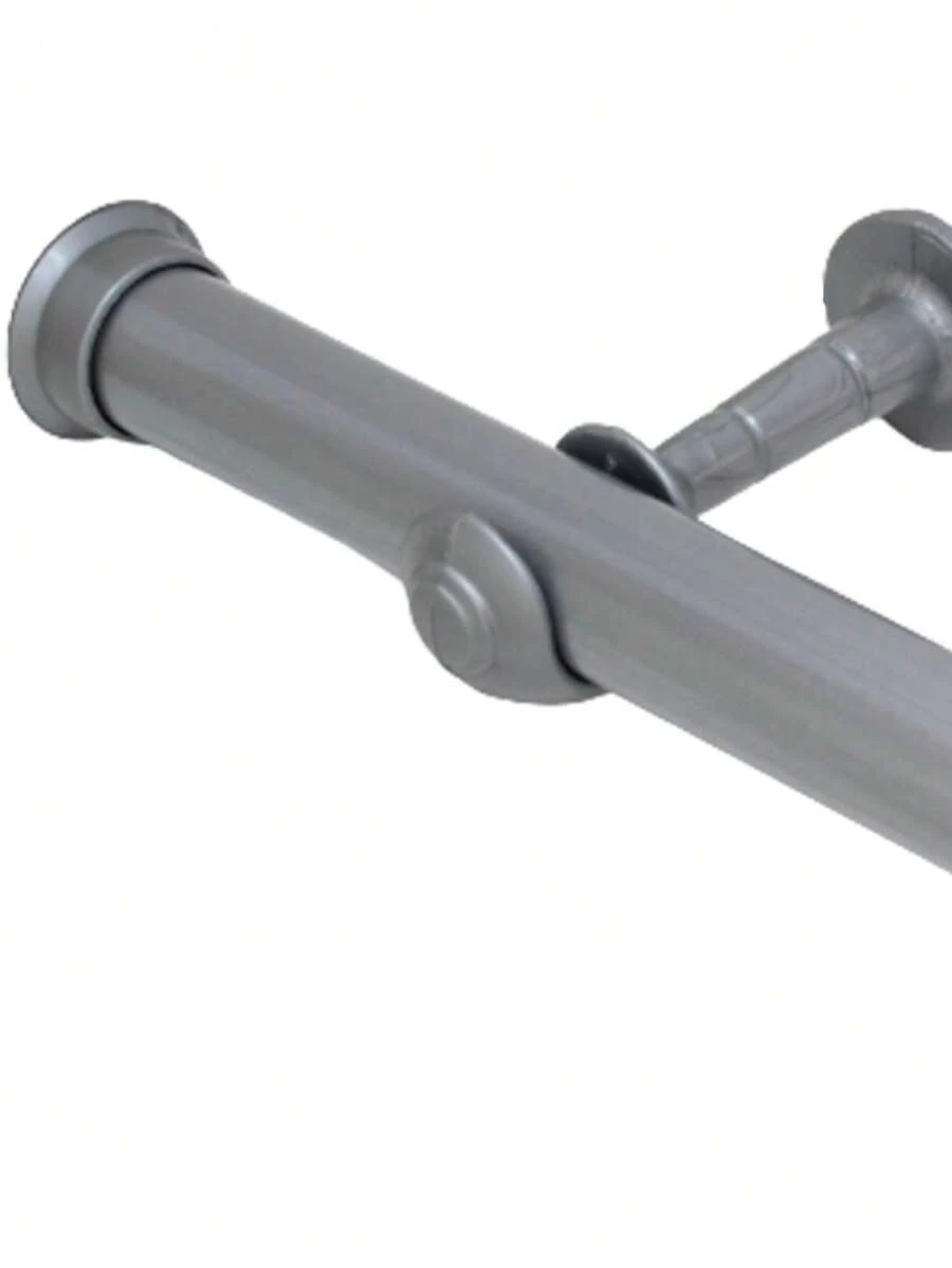 Curtain Window Rods - Grey - View 1