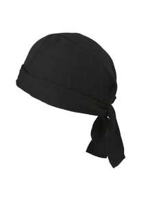 1pc Unisex Solid Color Pirate Hat Breathable Bandana Hat Headwrap Sweat Wicking Doo Rag Cooling Dew Rags Chemo Cap Hair Accessories - Multicolor - View 3