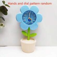 Decoración de mesa de escritorio/mesita de noche con forma de flor de plástico - multicolor - Ver 11