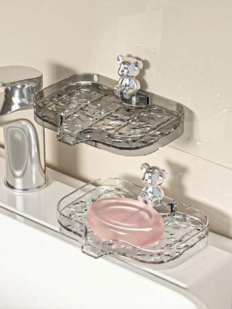 Upgrade Your Bathroom With This Leaf-Shaped Soap Dish And Draining Tray! Home Bathroom Decor Fall Decor Back To School