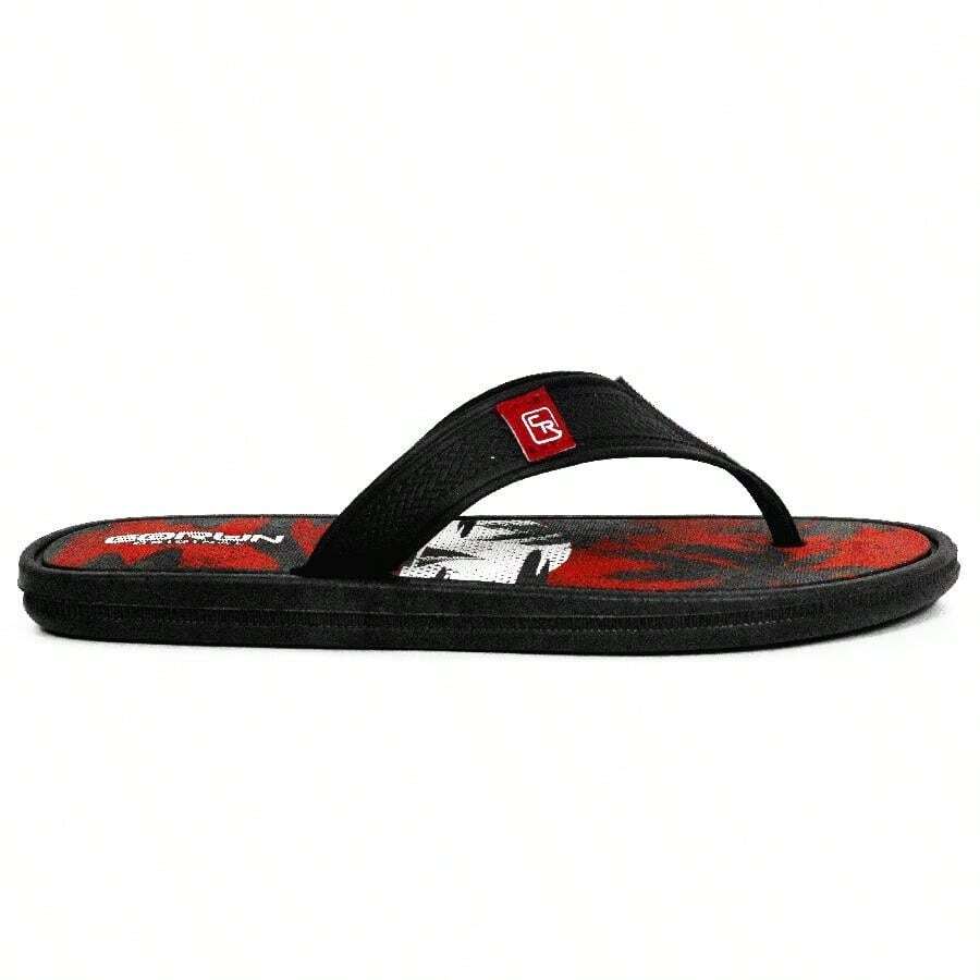 Men Flip Flops & Slides - 紅色 - 查看 1