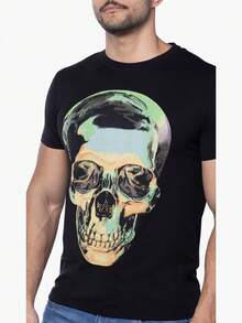 Spring + Mercer Men's Tie Dye Skull T-Shirts
