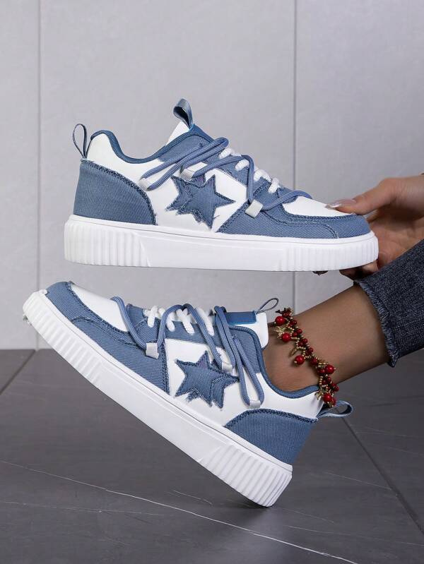 Zapatillas informales de caña baja para niños, zapatos deportivos con cordones aptos para todas las estaciones, con tecnología transpirable, resistente a la abrasión y antideslizante, adecuados para caminar y correr al aire libre