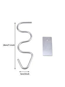 1入組不鏽鋼花生醬攪拌器，奶油攪拌器，戶外野餐工具 - 銀色 - 查看 4