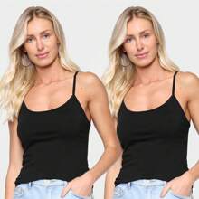 Women Tank Tops & Camis - 2 ĐEN - Xem 1