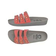 Women Platforms & Wedge Sandals - 珊瑚橙 - 查看 2