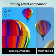 Lulu Ink 650 XL 再生墨盒兼容 650 650XL 和 Deskjet 1015 1515 2515 2545 2645 3515 - 黑色+彩盒墨盒 - 查看 6