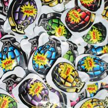 Self-Exploding Handgrenade - Exploding Prank Handgrenade Toy, Sound Firecracker, Joke Gag Gimmick Exploding Package - Multicolor - View 10